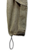 CIRCLE CUT-OUT DENIM PANTS -YELLOW-